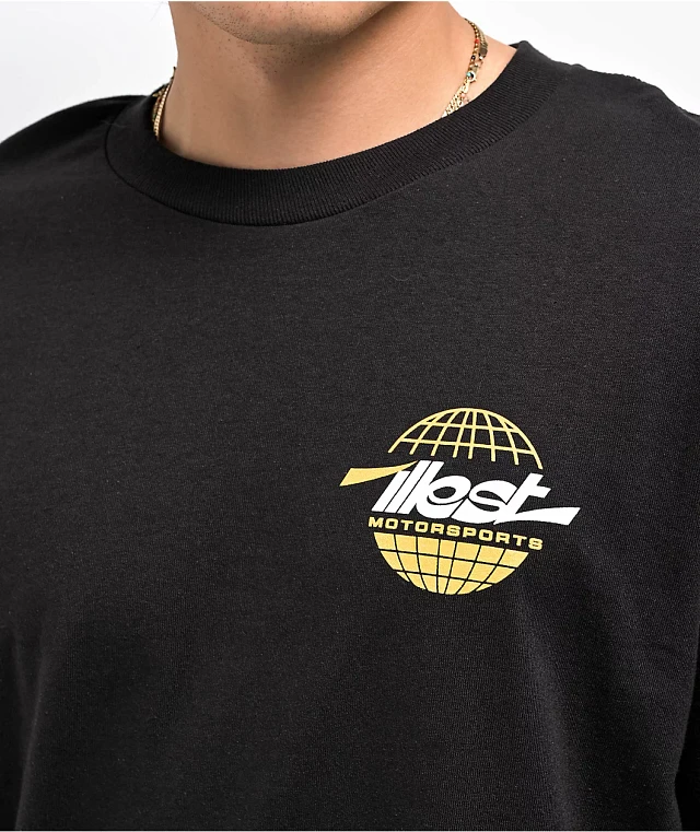 Illest Motorsports World Black Long Sleeve T-Shirt | Dulles