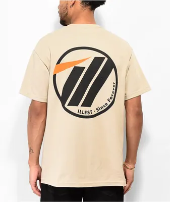 Illest Fast Life Tan T-Shirt | MainPlace Mall