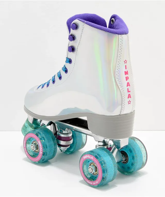 Impala holographic top roller skates