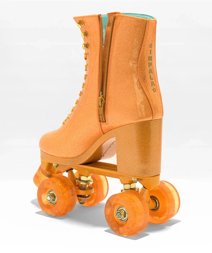 thumbnail image 2 of Impala | Shoes | Impala Rollerskates Marawa High Heel Skate Marawa Sparkle Orange 8 66f4c92c6da06e2490a9b6c0 2 of 12