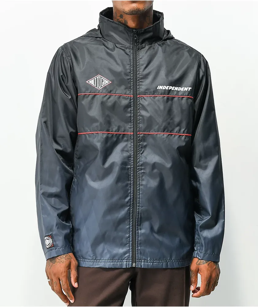 Independent Built To Grind Black Windbreaker Jacket Pueblo Mall