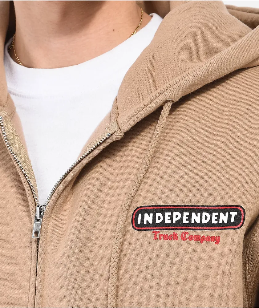 Independent zip sale hoodie