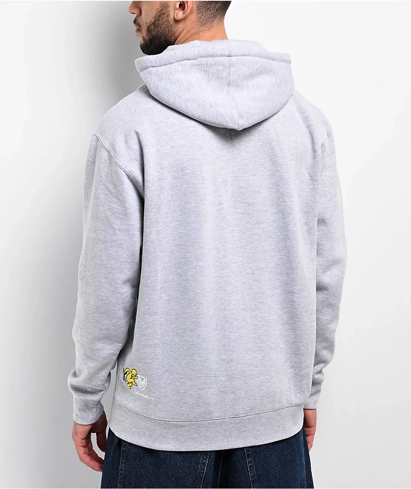 Independent Lance Mountain Ransom Grey Hoodie | Arden Fair