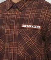 Independent Mesa Brown Flannel Shirt | Foxvalley Mall