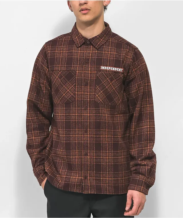 Independent Mesa Brown Flannel Shirt | Hamilton Place