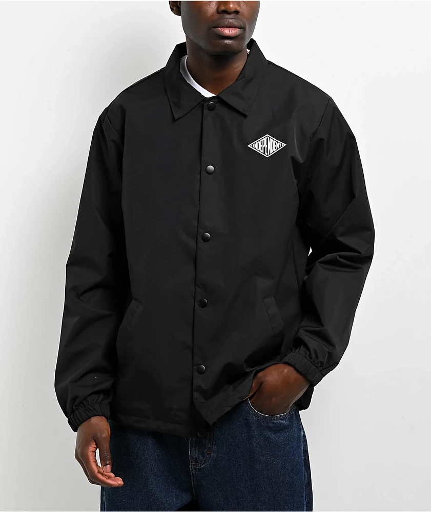 Independent Mono Summit Black Coaches Jacket at Hamilton Place in