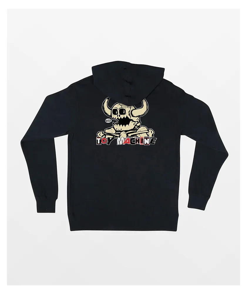 Independent x Toy Machine Mash Up Black Hoodie Willowbrook