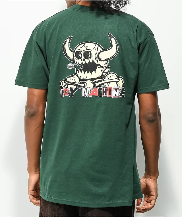 Green shop machine shirt