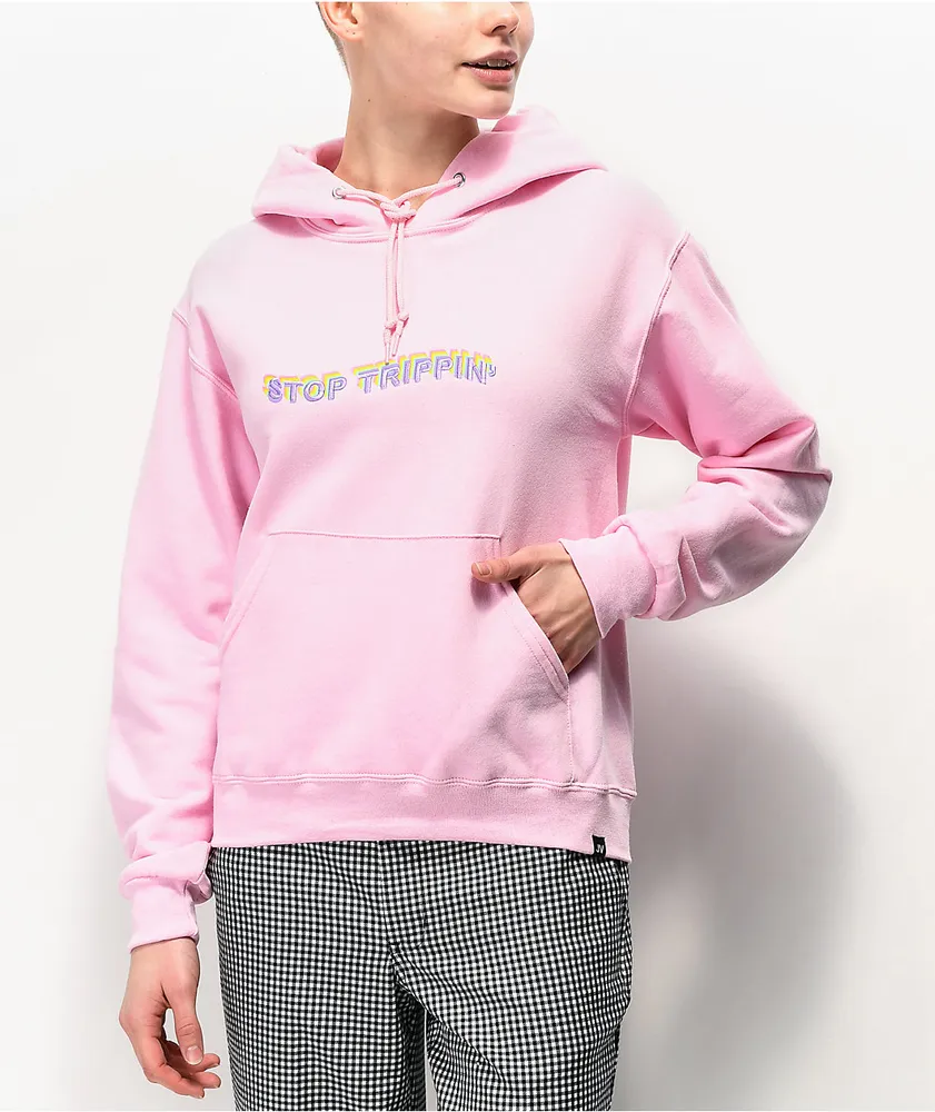 Pink hoodie zumiez online