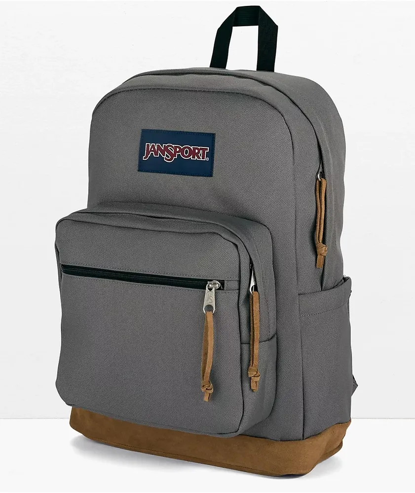 Jansport Right Grey Backpack | MainPlace Mall