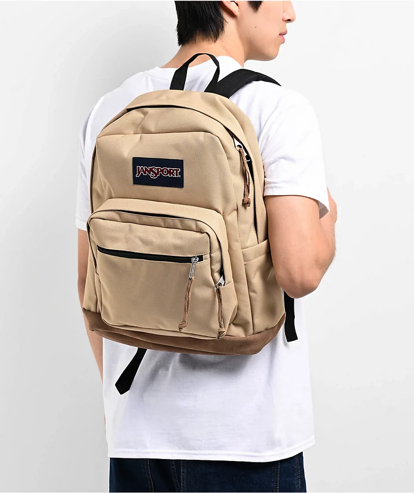 tan tan  Jansport Right Pack Tavertine Backpack | MainPlace Mall
