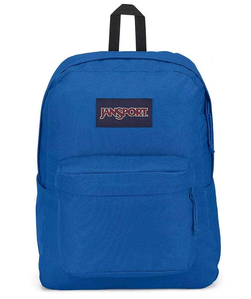 Jansport Superbreak Plus Blue Iolite Backpack | Arden Fair