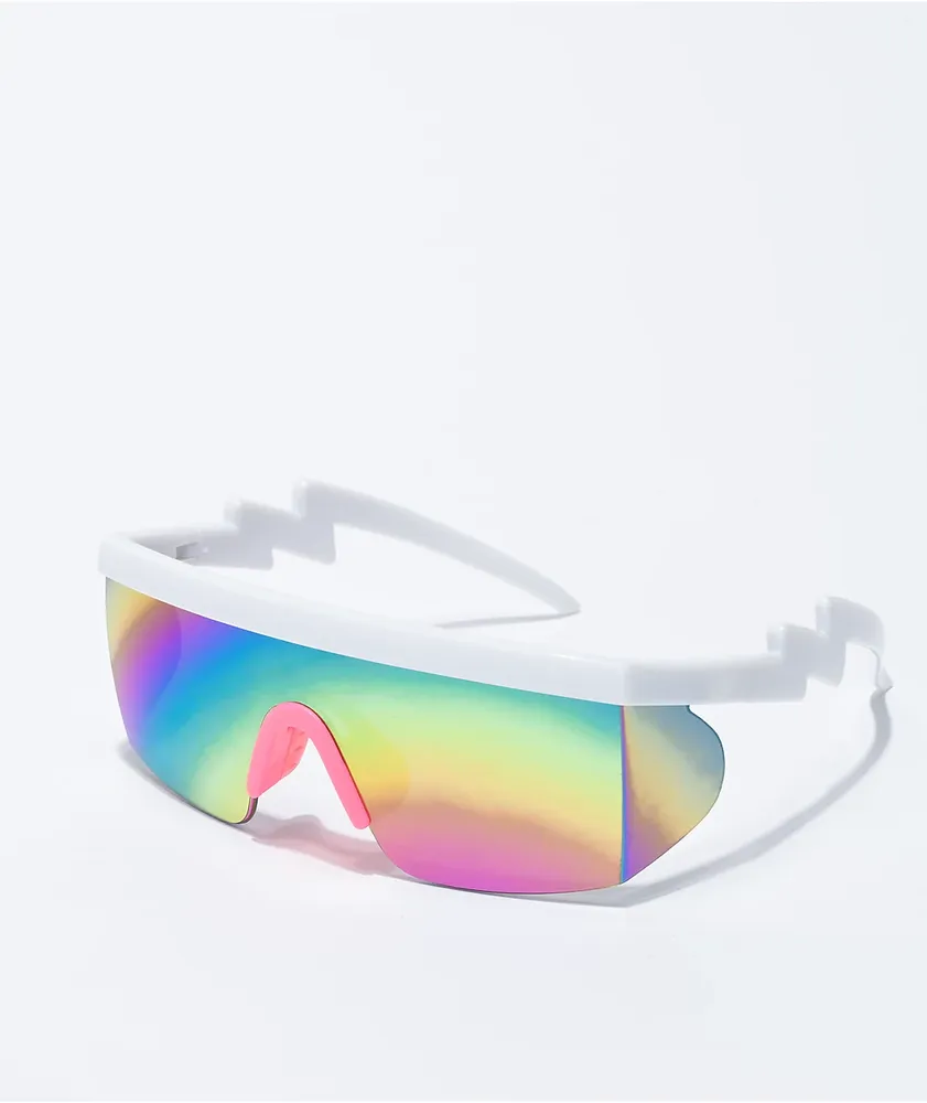 White shield sunglasses new arrivals