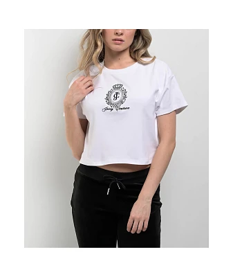 Juicy Couture Seamless Fanciful Crop T-Shirt | Arden Fair