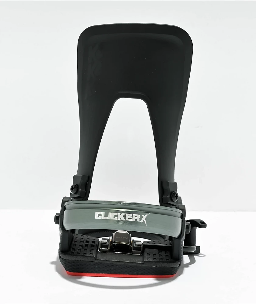 K2 Men's Clicker X HB Black Snowboard Bindings 2024 at Hamilton