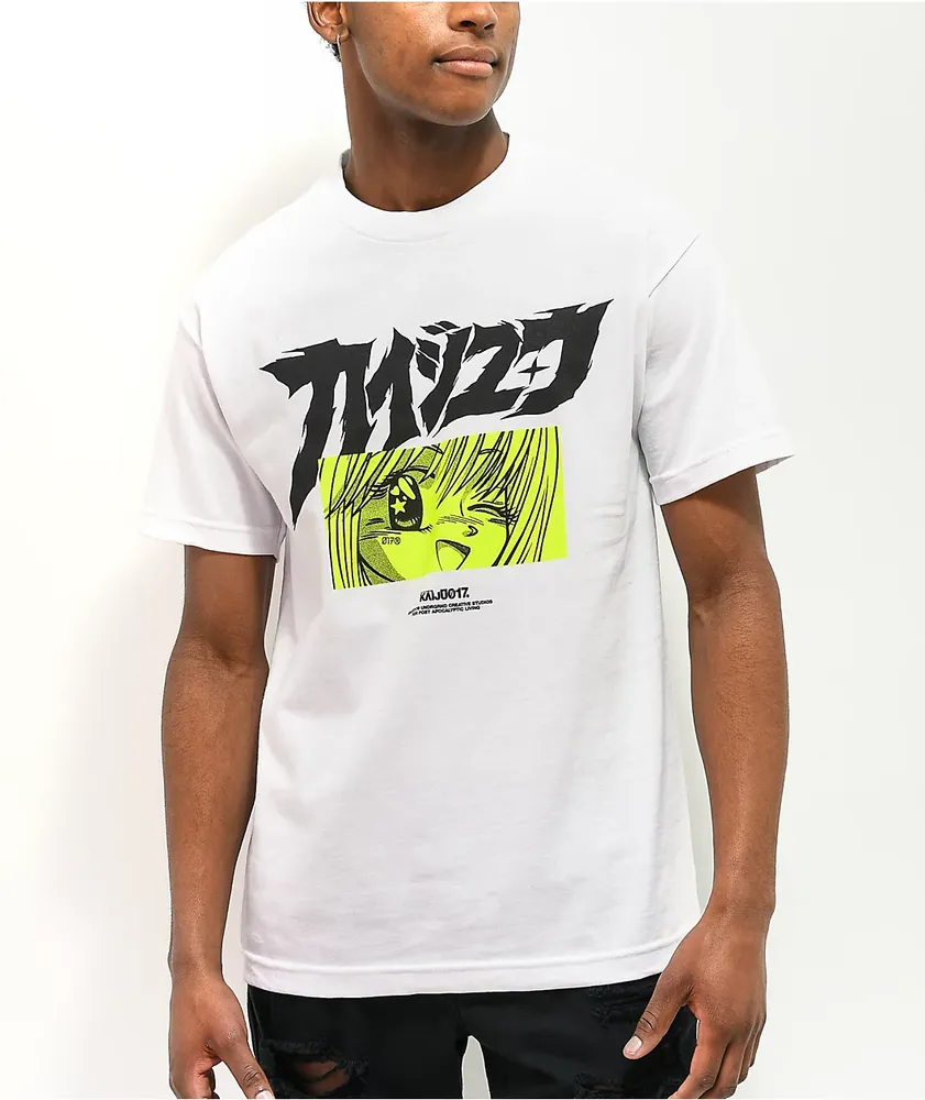 ★KODAK★ Graphic Aerocool T-Shirt WHITE KAIJU017 Hakaichan White T-Shirt at CoolSprings Galleria in