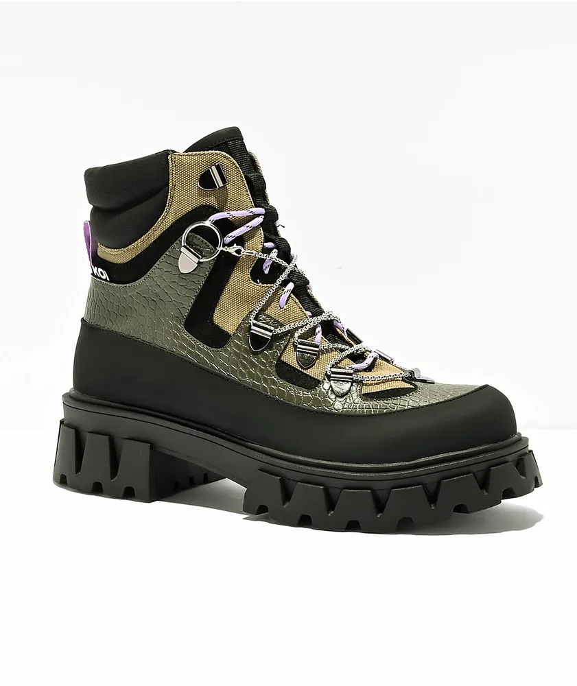 Platform hiker bootie top