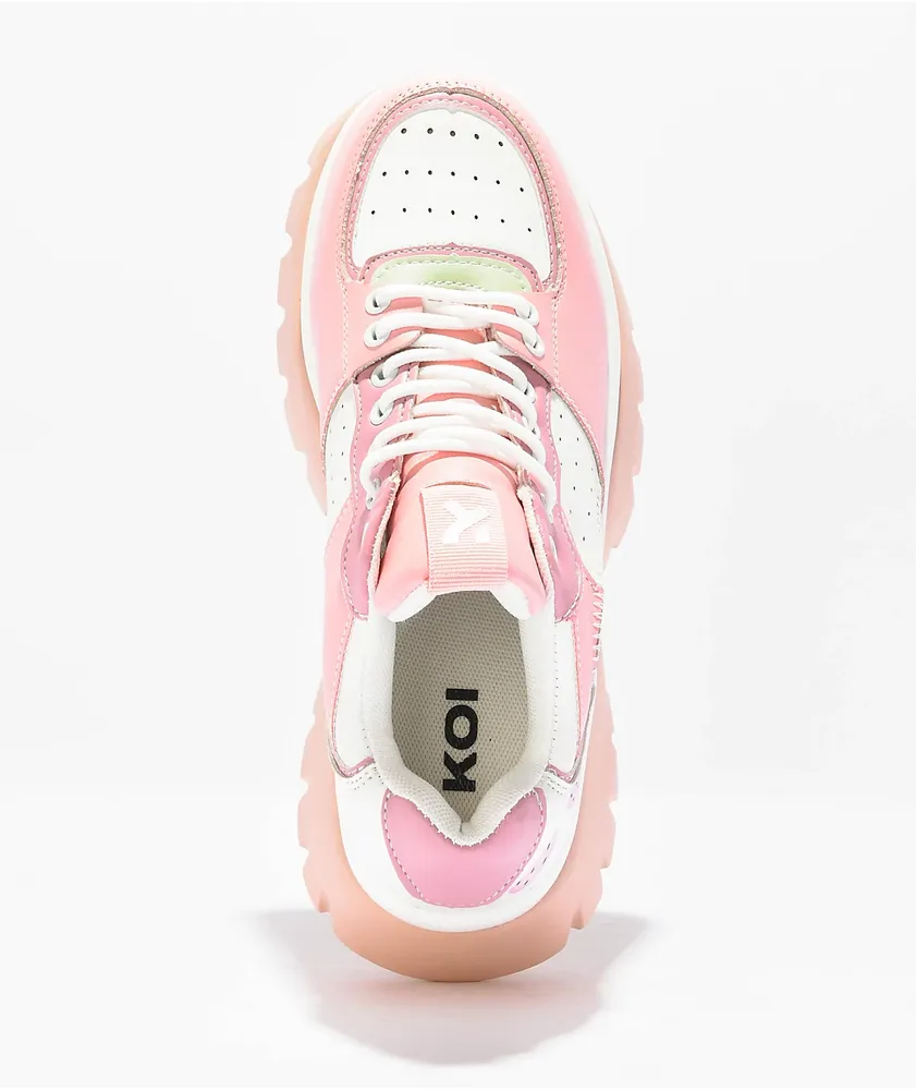 KOI Strawberry Juice Pink Platform Shoes Coquitlam Centre