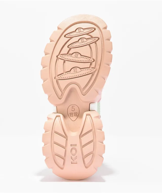 KOI Strawberry Juice Pink Platform Shoes | Mission Valley KOI Strawberry Juice Pink Platform Shoes | Mission Valley
