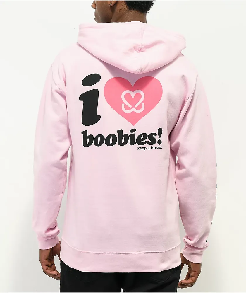 Pink cheap hoodie zumiez