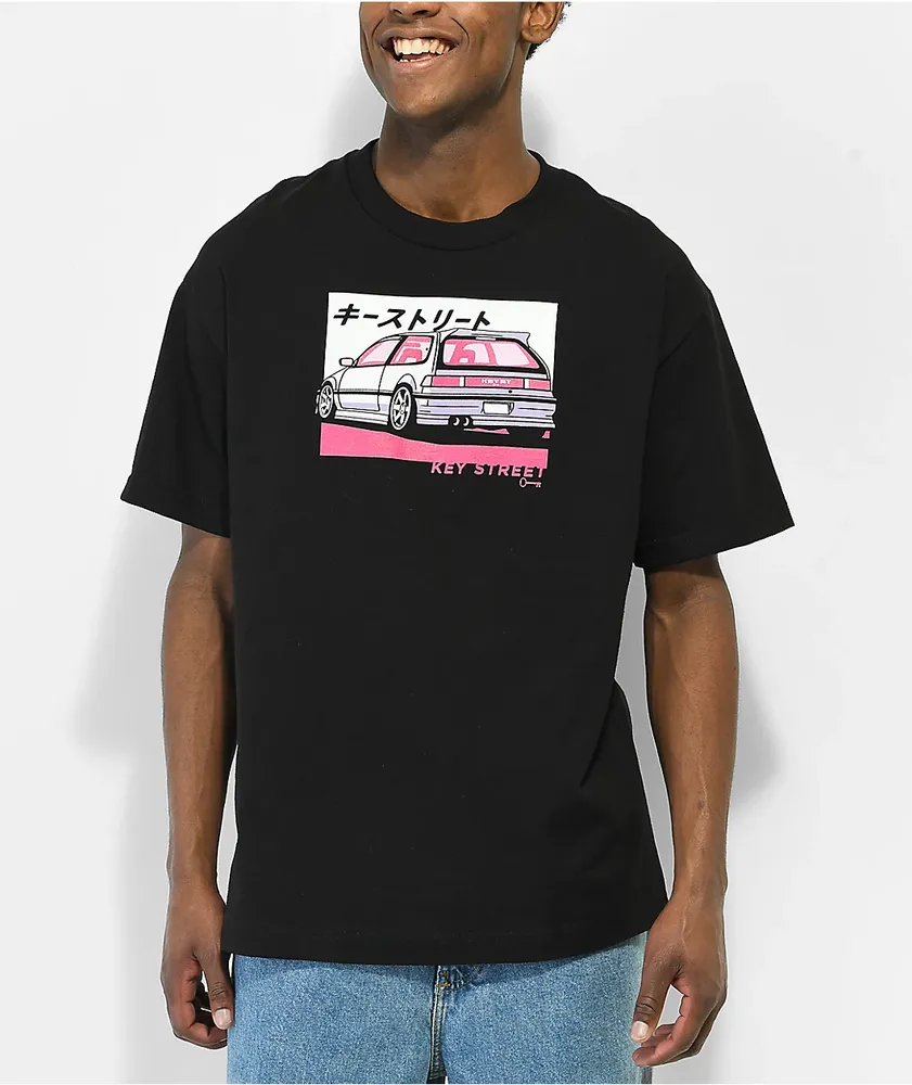 上品コーデはコレで安心！ Key Galleria CoolSprings | T-Shirt Black Chisai Street アイドル