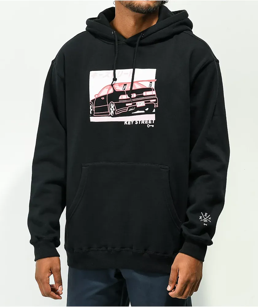 Key Street Ichiban Black Hoodie The Pen Centre