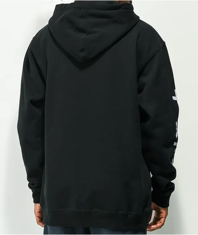Dark store black hoodie