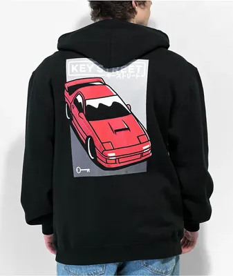 Key shop street hoodie
