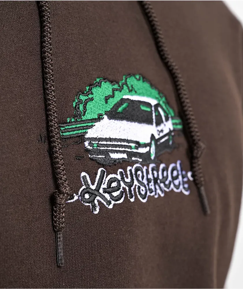Key street hoodie top