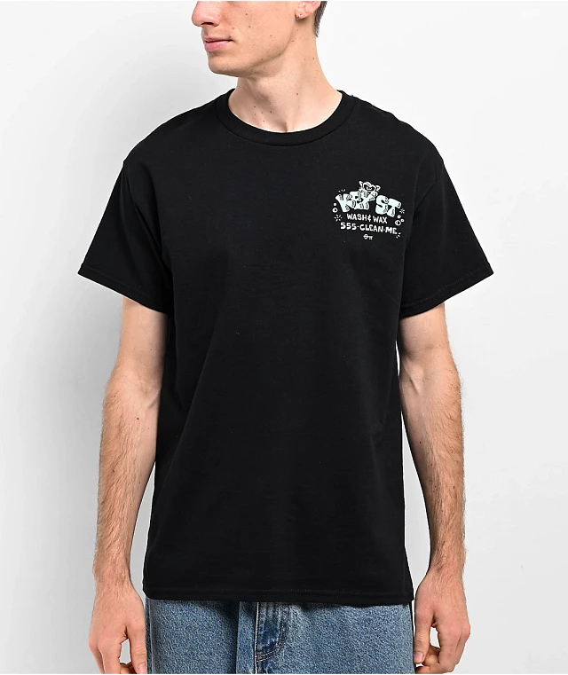 Key Street x Freakorico Car Wash Black T-Shirt at Mall of America