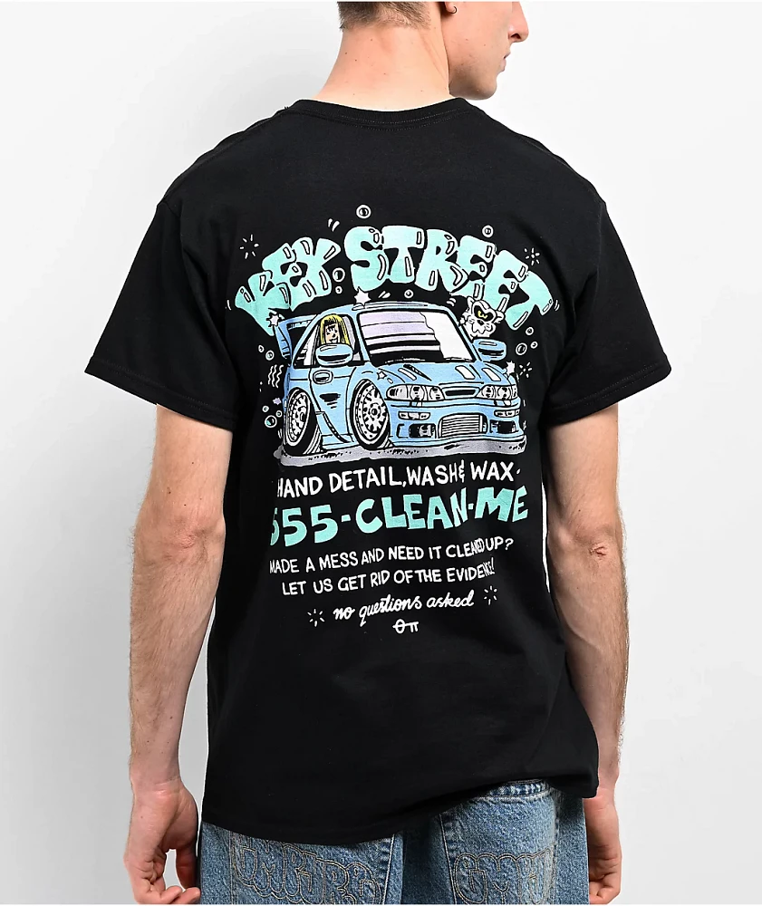 Key Street x Freakorico Car Wash Black T-Shirt at Mall of America