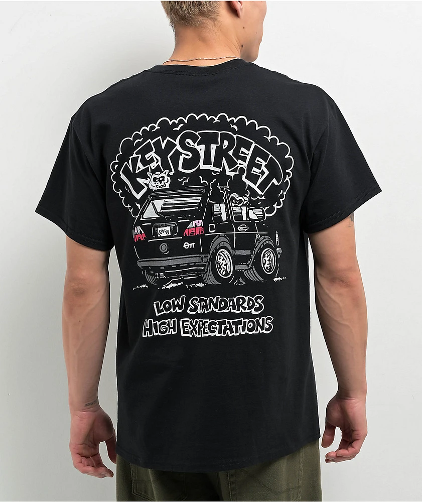 Key Street x Freakorico Hot Box Black T-Shirt | Arden Fair