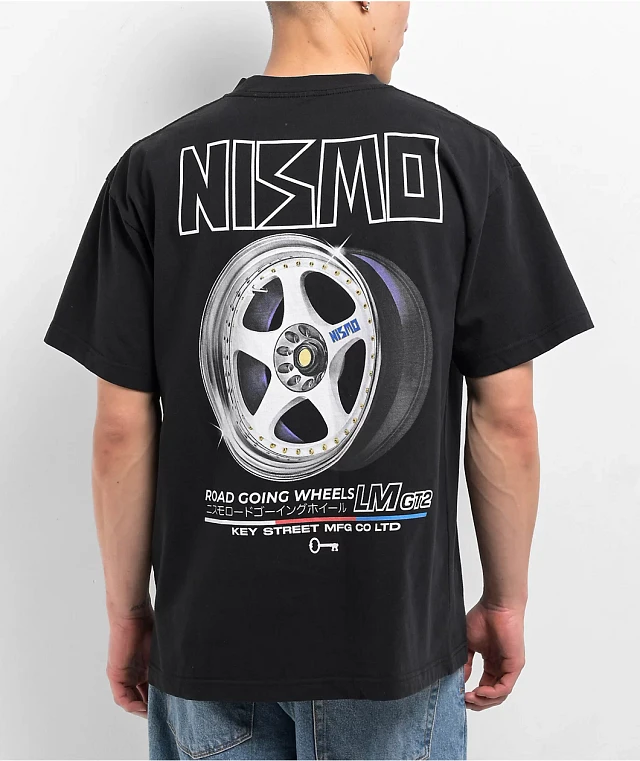 【Y.E.S】Y.E.S x Fast & Furious Emblem Tee Black★関税込★ The Fast & The Furious Race Car Logo Men's Black T-shirt