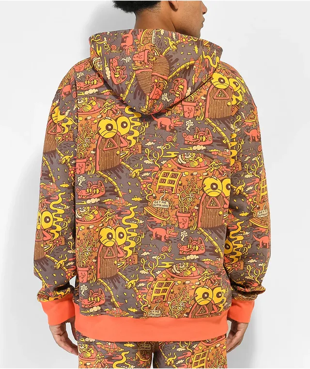 Killer Acid Way Out West Orange Hoodie CoolSprings Galleria