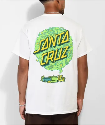 H-STREET Tシャツ santa cruz zorlac plan-b Santa Cruz Skate Killer Acid x Santa Cruz Slow Hand Cream T-Shirt