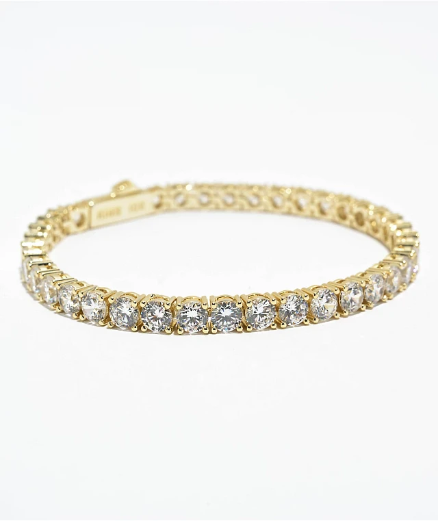 King Ice 6mm Baguette Silver Tennis Bracelet at CoolSprings