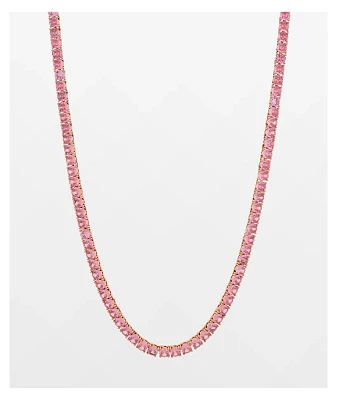 King Ice 5mm Single Row Onyx Tennis Necklace at Hamilton