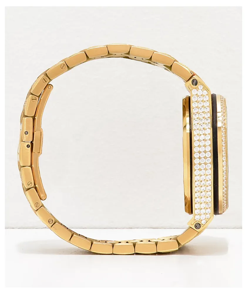 King Ice Baron 14k Gold Watch Mall of America
