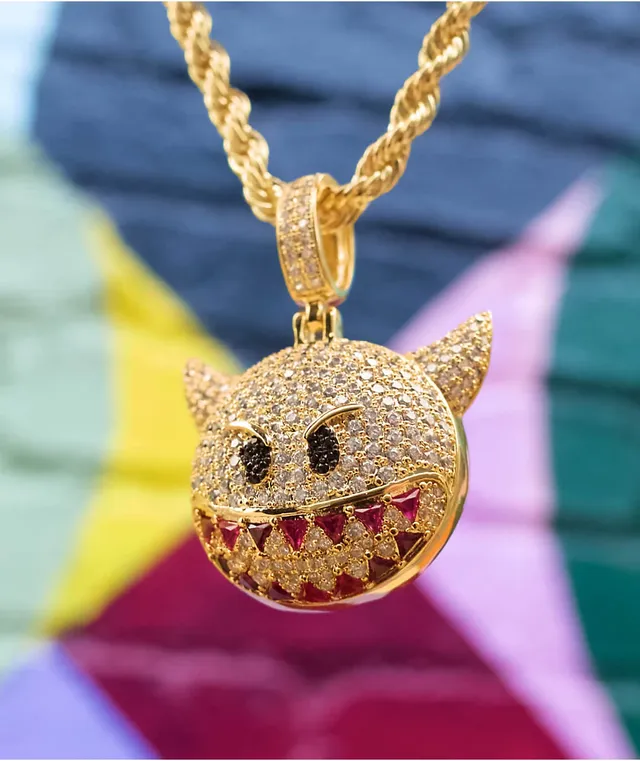 Devil sales emoji necklace
