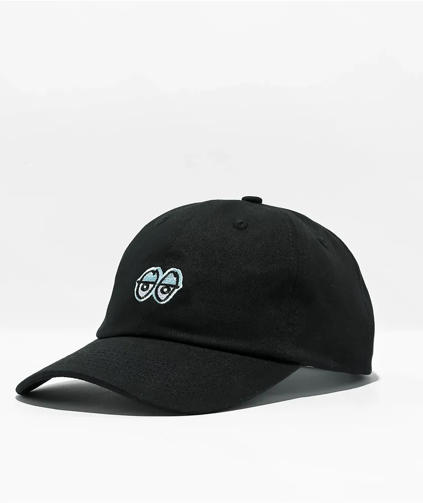 Krooked Eyes Black Strapback Hat CoolSprings Galleria