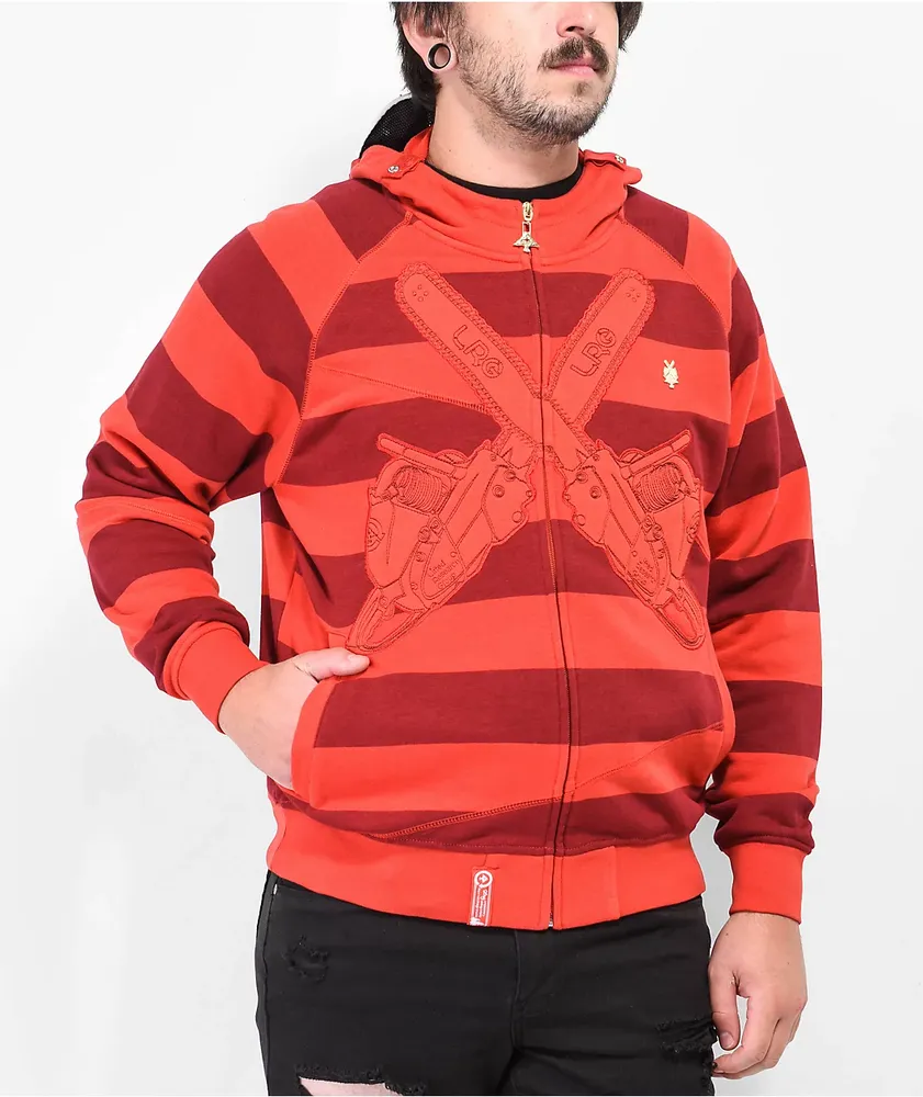 LRG Friday The 47th Red Zip Hoodie | MainPlace Mall