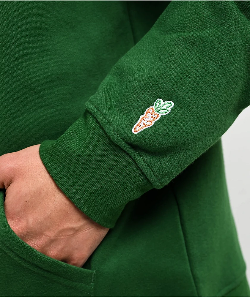 LRG x Carrots Lifted Script Hood Forest Green Hoodie | Arden Fair LRG x Carrots Lifted Script Hood Forest Green Hoodie | Arden Fair