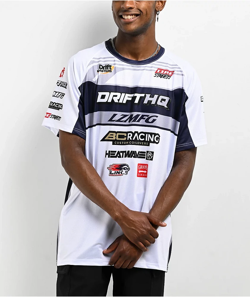 LZMFG Formula Drift White Mesh Jersey | MainPlace Mall