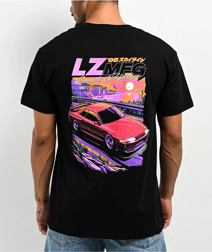 LZMFG Pacific Black T-Shirt | Connecticut Post Mall
