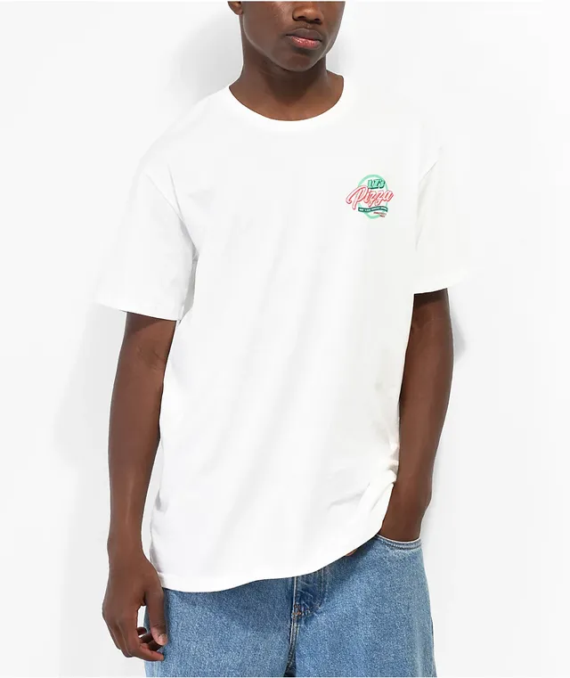 LZMFG Pizza Natural T-Shirt | Connecticut Post Mall