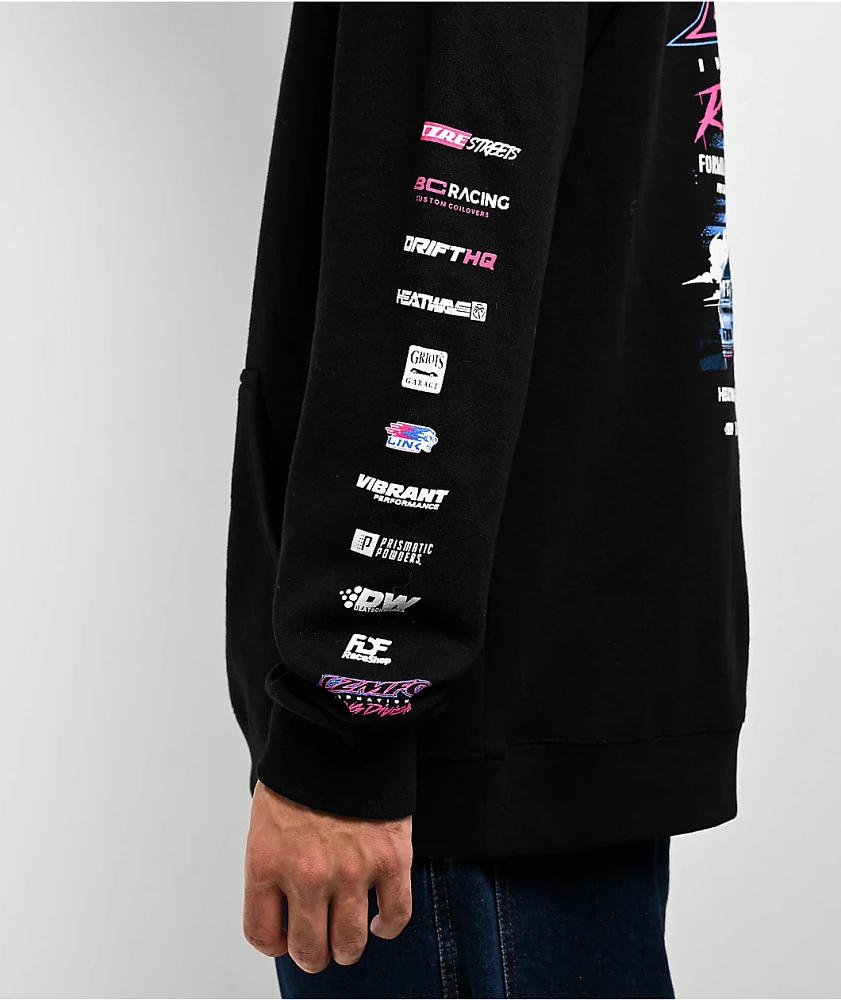 LZMFG Racing Division Black Hoodie | MainPlace Mall