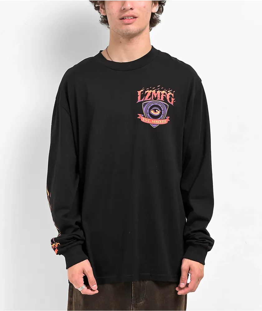 LZMFG Sacred Black Long Sleeve T-Shirt | Liberty Center
