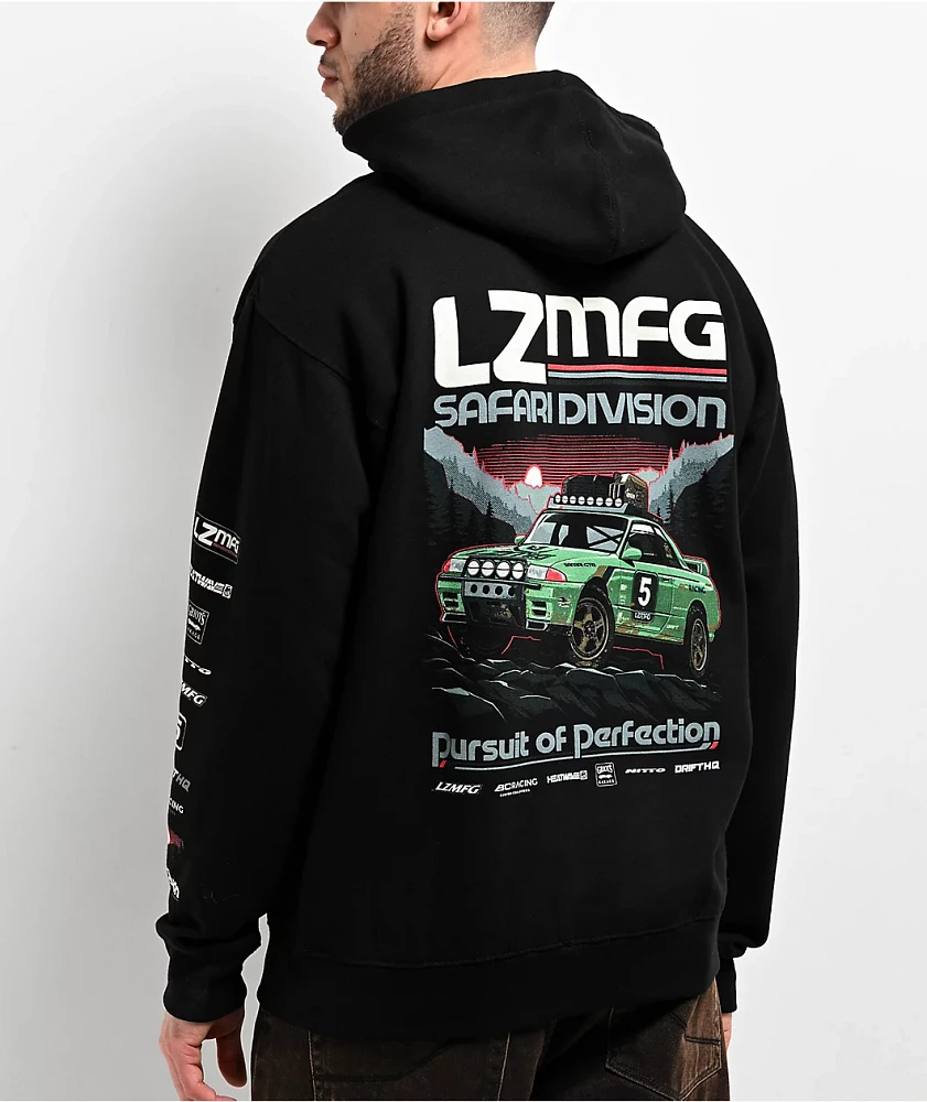 LZMFG Safari Division Black Hoodie | MainPlace Mall