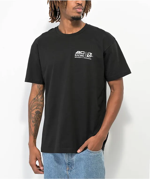 LZMFG Suspension Black T-Shirt | MainPlace Mall