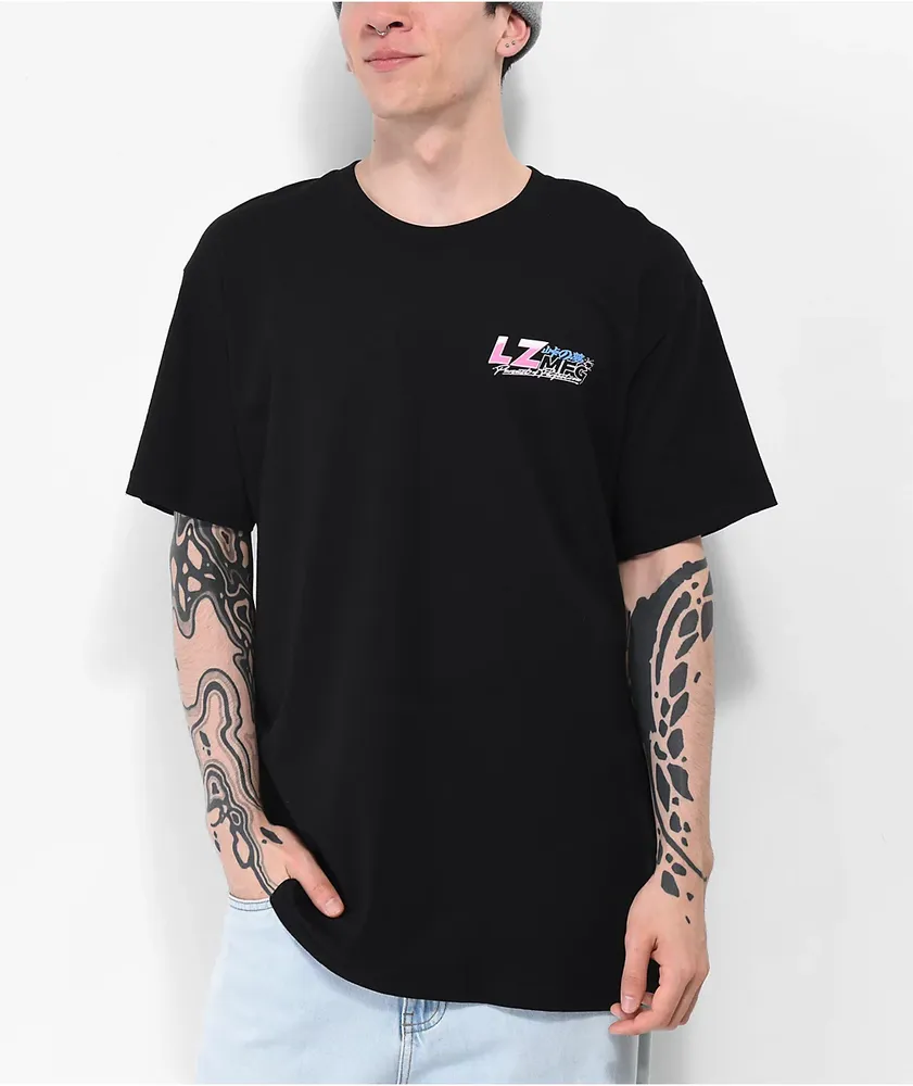 LZMFG Touge Dreams Black T-Shirt | MainPlace Mall